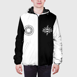 Куртка с капюшоном мужская GODSMACK ГОДСМАК Z, цвет: 3D-черный — фото 2