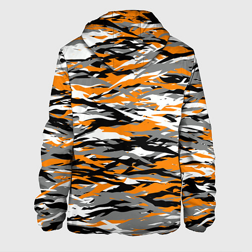 Мужская куртка Тигровый камуфляж / 3D-Черный – фото 2
