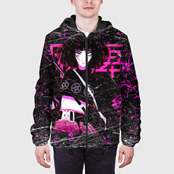 Куртка с капюшоном мужская Vinne Yuna Самурай Киберпанк, цвет: 3D-черный — фото 2