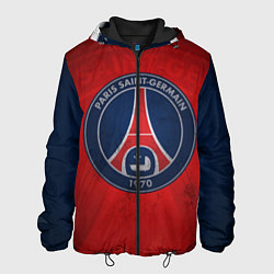 Куртка с капюшоном мужская Paris Saint-Germain, цвет: 3D-черный