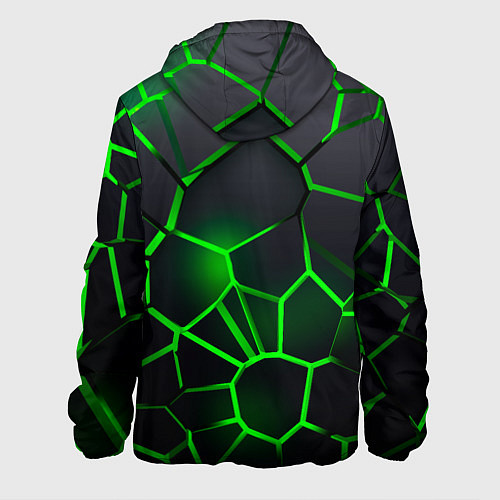 Мужская куртка 3D плиты с подсветкой Шкода / 3D-Черный – фото 2