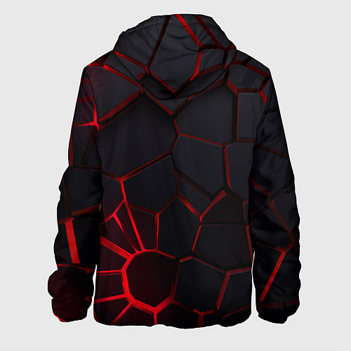 Мужская куртка Тойота 3D плиты с подсветкой / 3D-Черный – фото 2