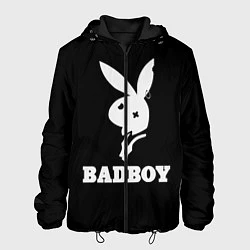 Куртка с капюшоном мужская BAD BOY секси, цвет: 3D-черный
