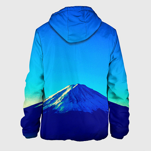 Мужская куртка Магадан герб / 3D-Черный – фото 2