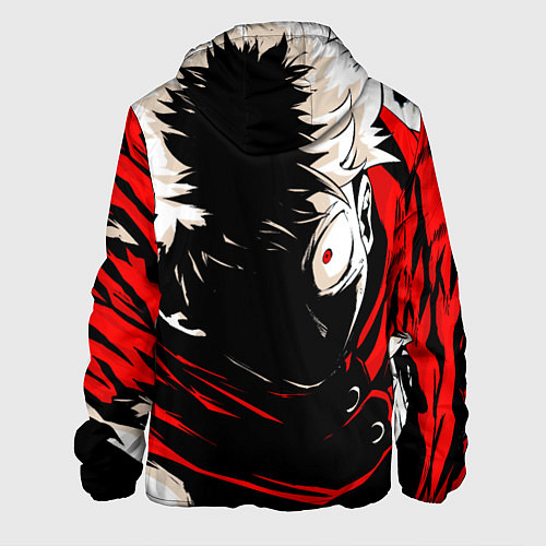 Мужская куртка Юджи Итадори злой Магическая битва / 3D-Черный – фото 2
