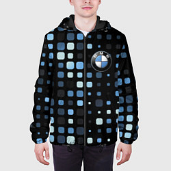 Куртка с капюшоном мужская Бэха - боевая машина!, цвет: 3D-черный — фото 2