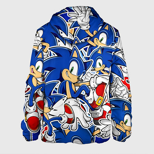 Мужская куртка SONIC ПАТТЕРН СОНИК / 3D-Черный – фото 2