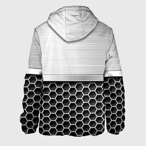 Мужская куртка Шевроле Стальная решетка / 3D-Черный – фото 2