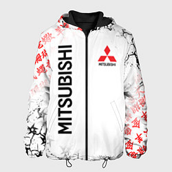 Куртка с капюшоном мужская MITSUBISHI JAPAN STYLE SAMURAI AUTO, цвет: 3D-черный