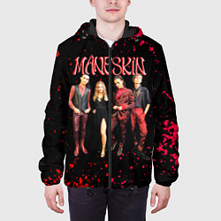 Куртка с капюшоном мужская Maneskin Лунный свет, рок - группа, цвет: 3D-черный — фото 2
