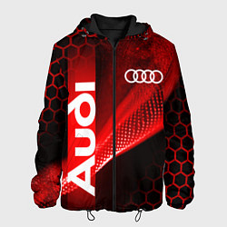 Мужская куртка AUDI АУДИ SPORT СПОРТ RED AND BLACK