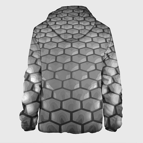 Мужская куртка Mercedes-Benz pattern / 3D-Черный – фото 2