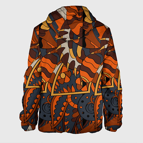Мужская куртка Абстрактные текстуры / 3D-Черный – фото 2
