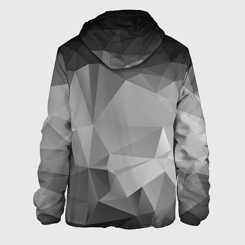 Мужская куртка Chevrolet Geometry / 3D-Черный – фото 2