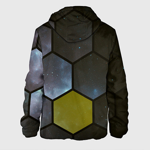 Мужская куртка JWST space cell theme / 3D-Черный – фото 2