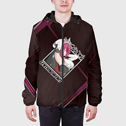 Куртка с капюшоном мужская Rosaria Розария, Genshin Impact, цвет: 3D-черный — фото 2