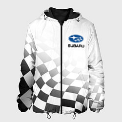 Мужская куртка Subaru, Субару Спорт, Финишный флаг