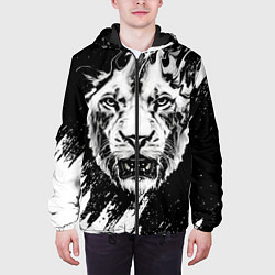 Куртка с капюшоном мужская ТигрTiger, цвет: 3D-черный — фото 2