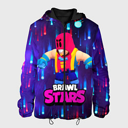 Куртка с капюшоном мужская GROM BRAWL STARS ГРОМ БРАВЛ СТАРС, цвет: 3D-черный