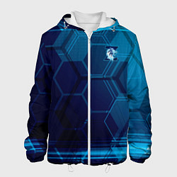 Куртка с капюшоном мужская Z - Гордость Питера, цвет: 3D-белый