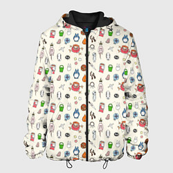 Куртка с капюшоном мужская Ghibli Аll, цвет: 3D-черный