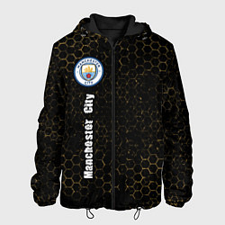 Куртка с капюшоном мужская МАНЧЕСТЕР СИТИ Manchester City 2, цвет: 3D-черный