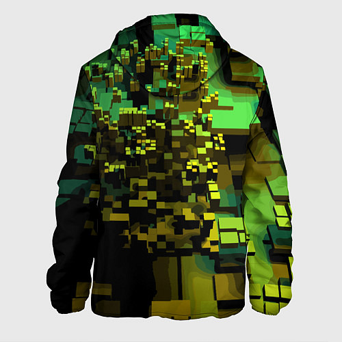 Мужская куртка Minecraft, pattern 2022 / 3D-Черный – фото 2