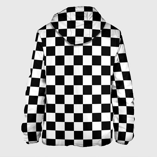 Мужская куртка Chess Squares Cubes / 3D-Черный – фото 2