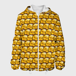 Мужская куртка Золотые Биткоины Golden Bitcoins