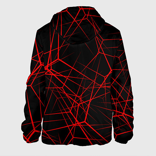 Мужская куртка Audi: Красные линии / 3D-Черный – фото 2