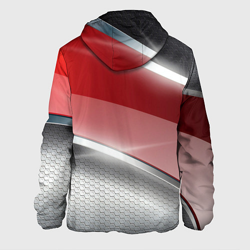 Мужская куртка Honda Текстура / 3D-Черный – фото 2