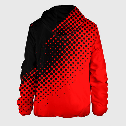 Мужская куртка Honda texture / 3D-Черный – фото 2