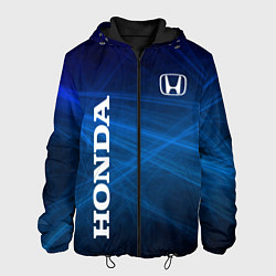 Куртка с капюшоном мужская Honda - Blue, цвет: 3D-черный