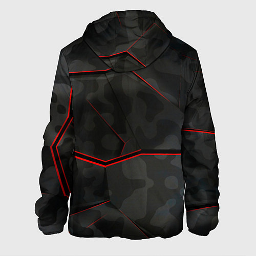 Мужская куртка Toyota sport auto / 3D-Черный – фото 2