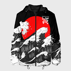 Куртка с капюшоном мужская Kisatsutai - Корпус бойни демонов, цвет: 3D-черный