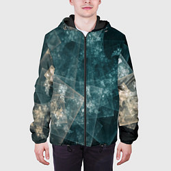 Куртка с капюшоном мужская Платформы подсознания, цвет: 3D-черный — фото 2