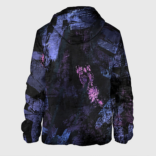 Мужская куртка Синий милитари / 3D-Черный – фото 2