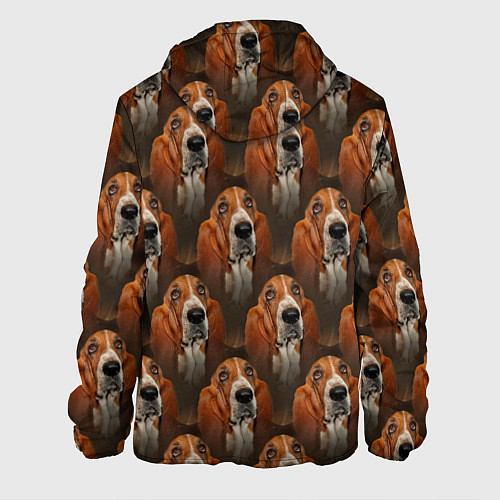 Мужская куртка Dog patternt / 3D-Черный – фото 2