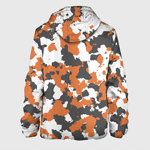 Мужская куртка Orange Camo / 3D-Черный – фото 2