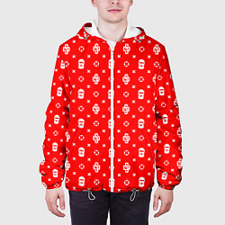 Куртка с капюшоном мужская Red Dope Ski Mask Camo Dope Street Market, цвет: 3D-белый — фото 2