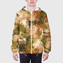 Куртка с капюшоном мужская Камуфляж Василиск Степь, цвет: 3D-белый — фото 2