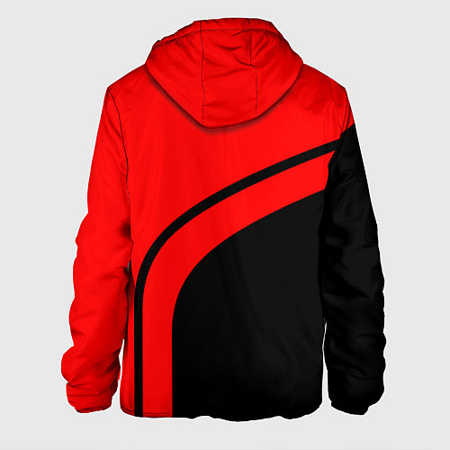 Мужская куртка AMG MERCEDES RED / 3D-Черный – фото 2
