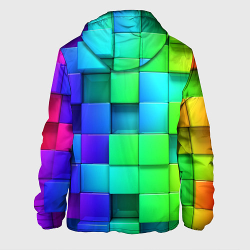 Мужская куртка Color geometrics pattern Vanguard / 3D-Черный – фото 2