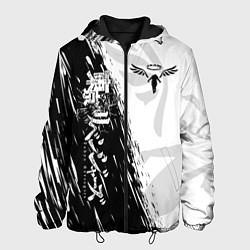 Куртка с капюшоном мужская WALHALLA TEAM LOGO BLACK ТОКИЙСКИЕ МСТИТЕЛИ, цвет: 3D-черный