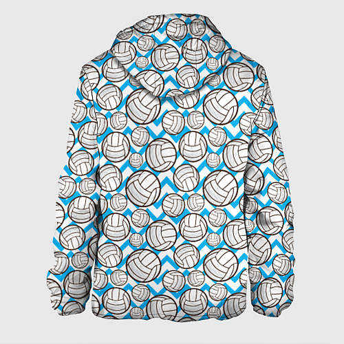 Мужская куртка Мячи Волейбольные / 3D-Черный – фото 2