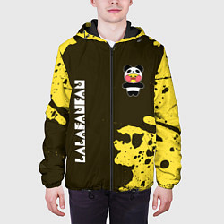 Куртка с капюшоном мужская УТЯ ЛАЛАФАНФАН - ПАНДА Краска, цвет: 3D-черный — фото 2