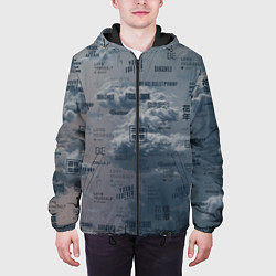 Куртка с капюшоном мужская BTS Дискография, цвет: 3D-черный — фото 2