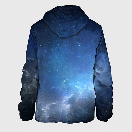 Мужская куртка Манящий космос / 3D-Черный – фото 2