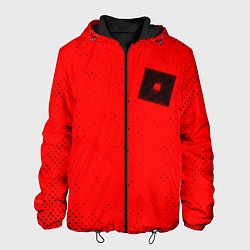 Куртка с капюшоном мужская РОБЛОКС Гранж, цвет: 3D-черный