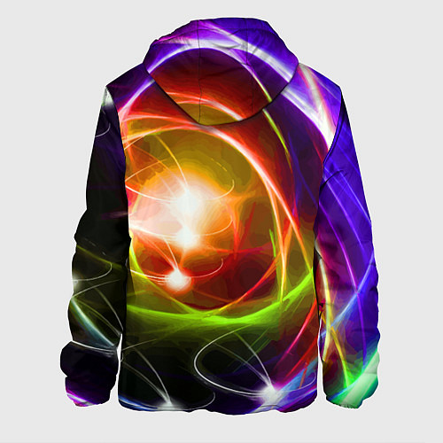 Мужская куртка Галактическое звёздное пространство Galactic Star / 3D-Черный – фото 2